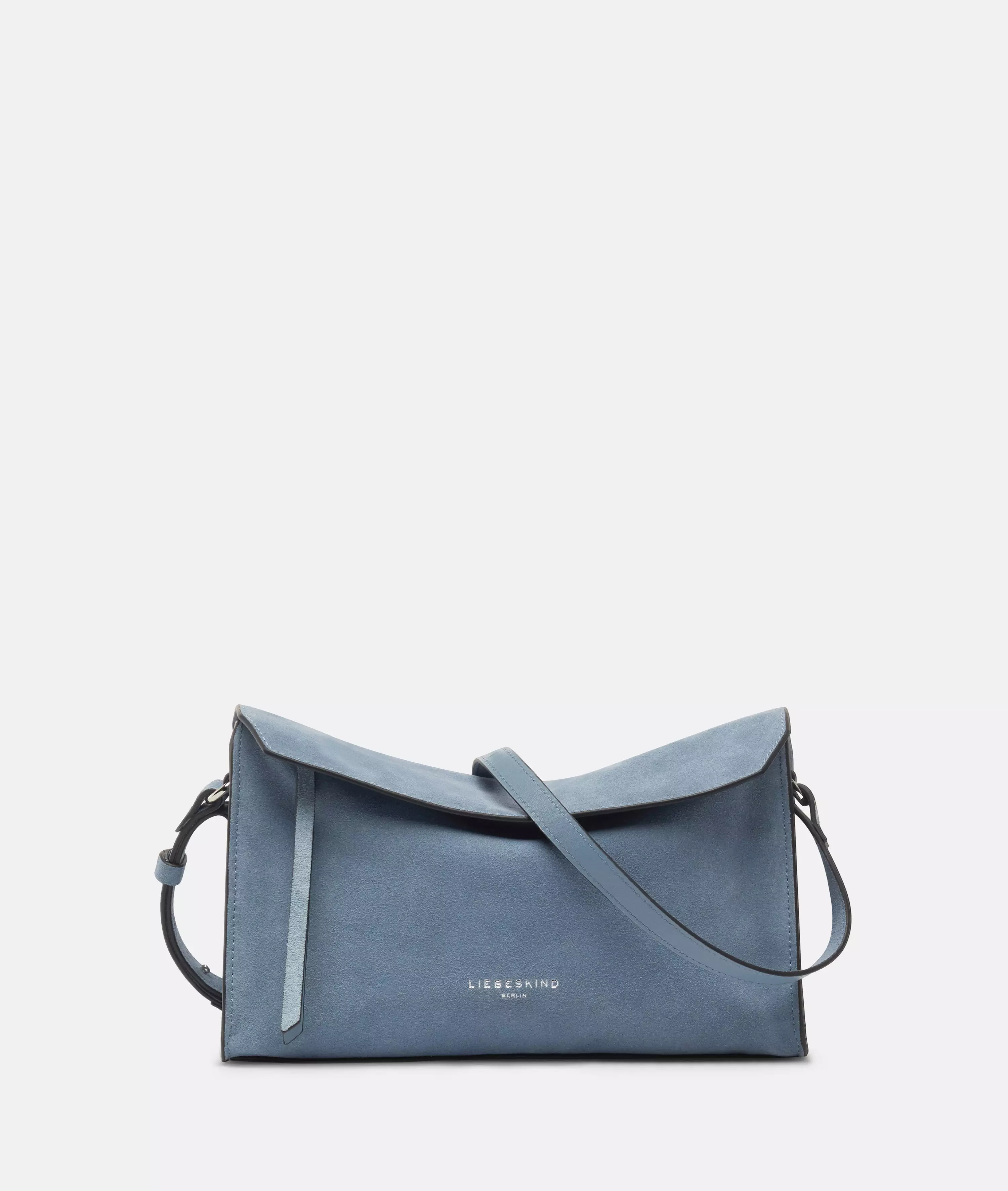 Lora Crossbody S Handy suede crossbody bag