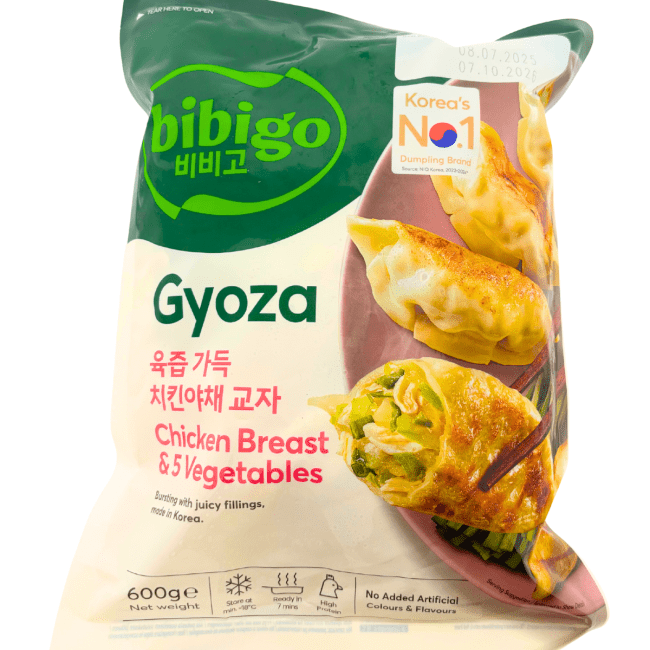 Bibigo Gyoza Dumplings Kipfilet & 5 Groenten 600g