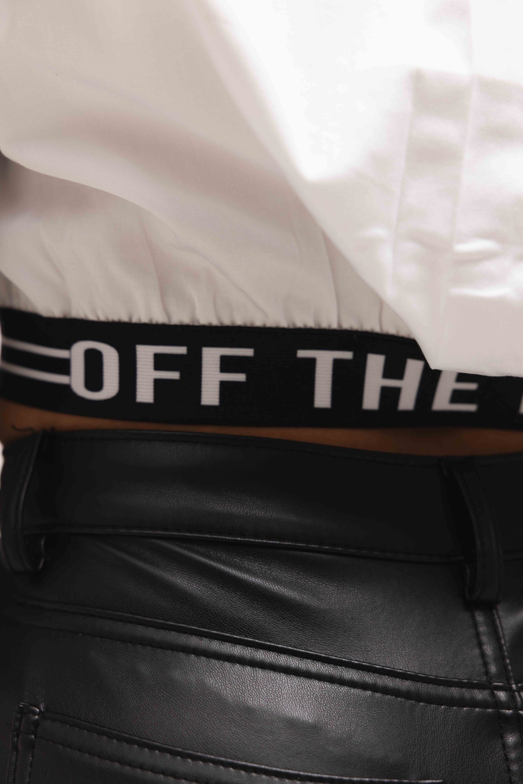Off The Pitch Cropped Hemd Dames Wit