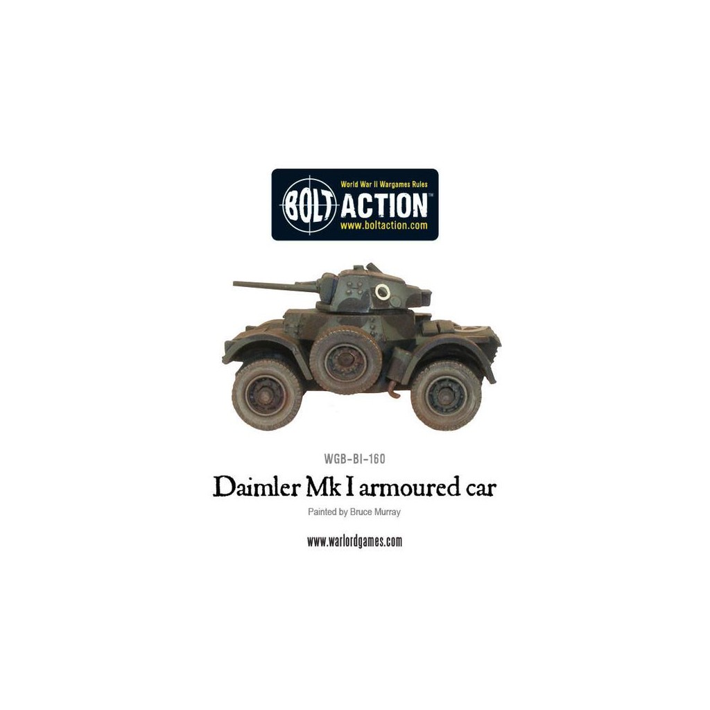Bolt Action - Daimler Armoured Car Mk 1