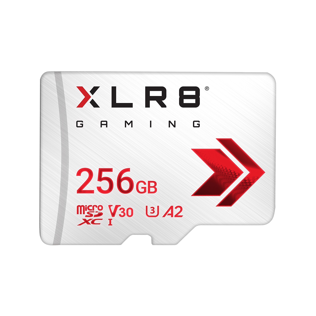 PNY XLR8 Gaming Class 10 U3 V30 microSDXC Flash Memory Card - 256GB