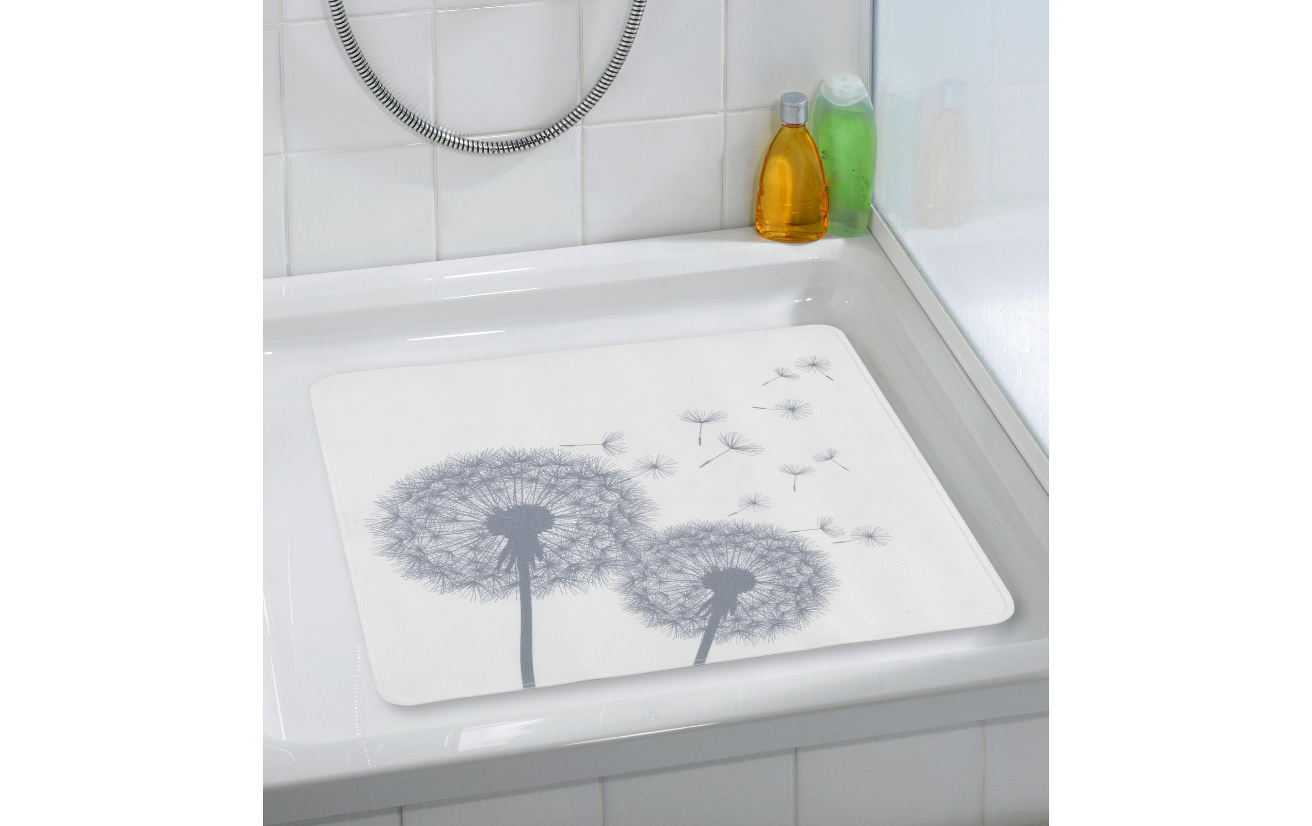 Duschwanneneinlage Astera 55 x 55 cm, Grau/Hellgrau/WeissEinlegematte für die Badewanne, Astera