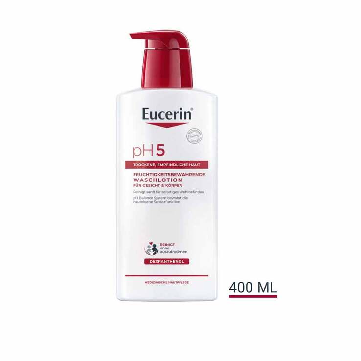 Eucerin pH5 Waschlotion empfindliche Haut , 2X400 ml