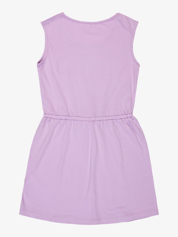 Surfs Up Solid Robe sans manches Violet Fille 4-16