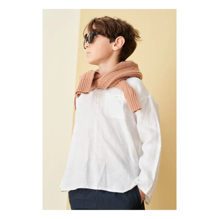 Caramel Chemise Adonis | Blanc