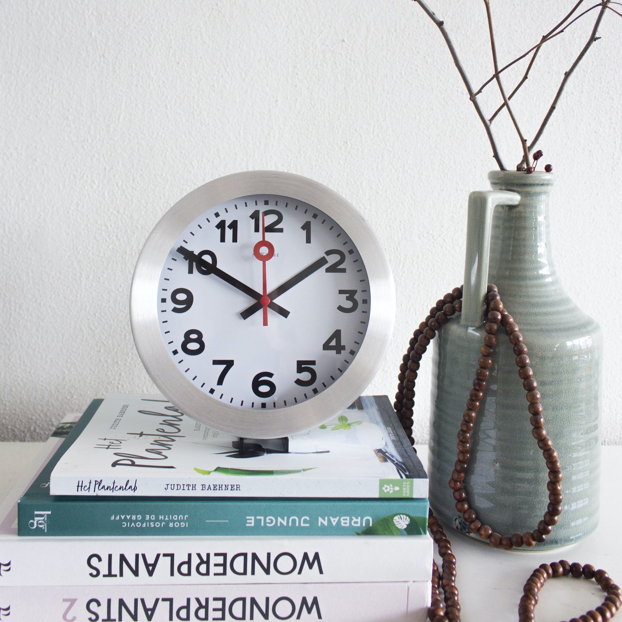 NeXtime Station Wandklok Cijfers Ã 19 cm