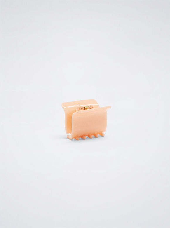 Presilha de cabelo simples - Laranja