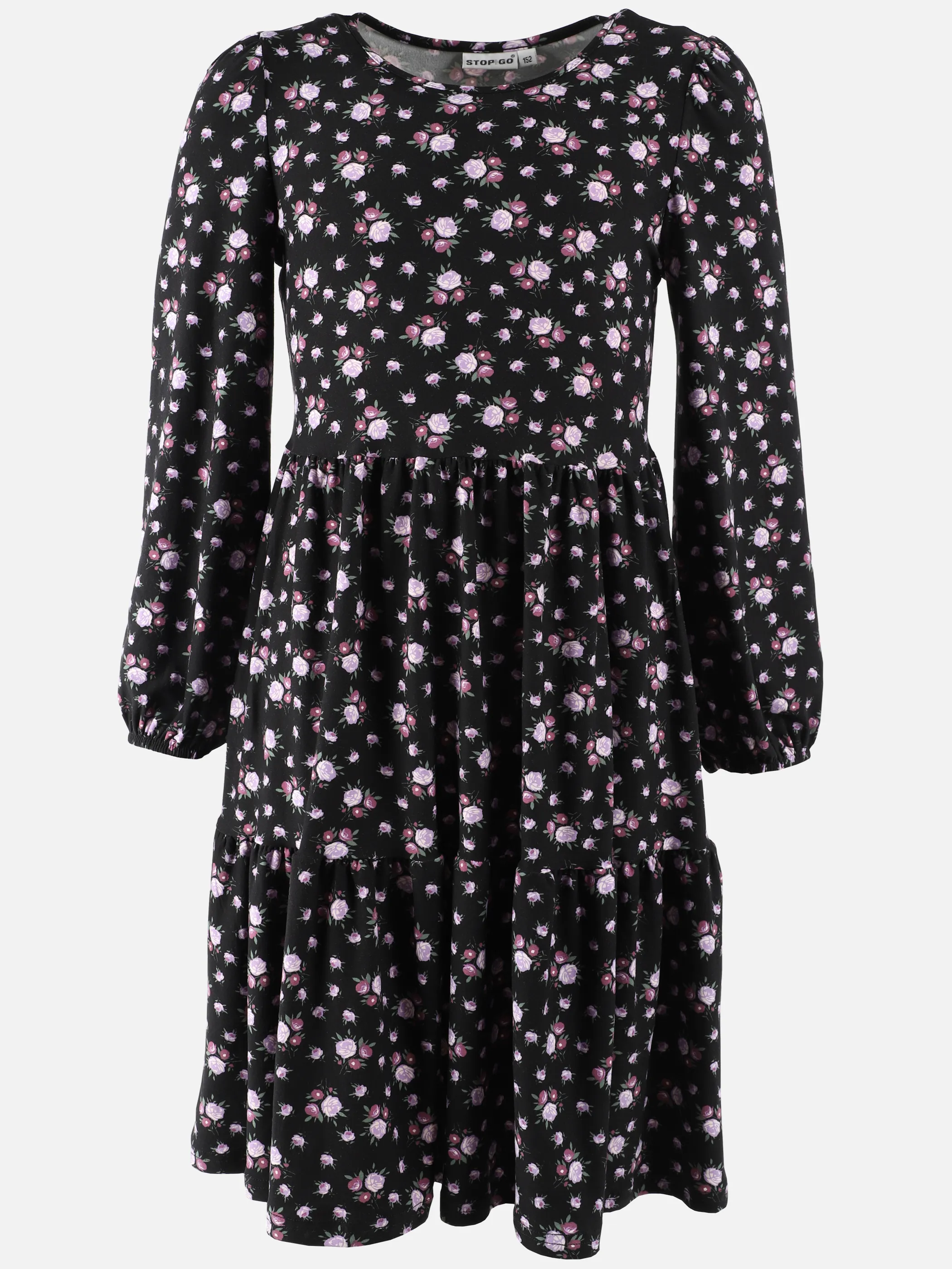 Mädchen Kleid mit Alloverprint