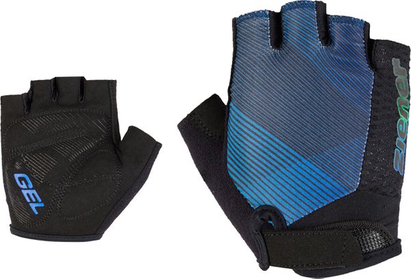CHADI Kinder-Kurzfingerhandschuhe  blackcobalt blue  L=6