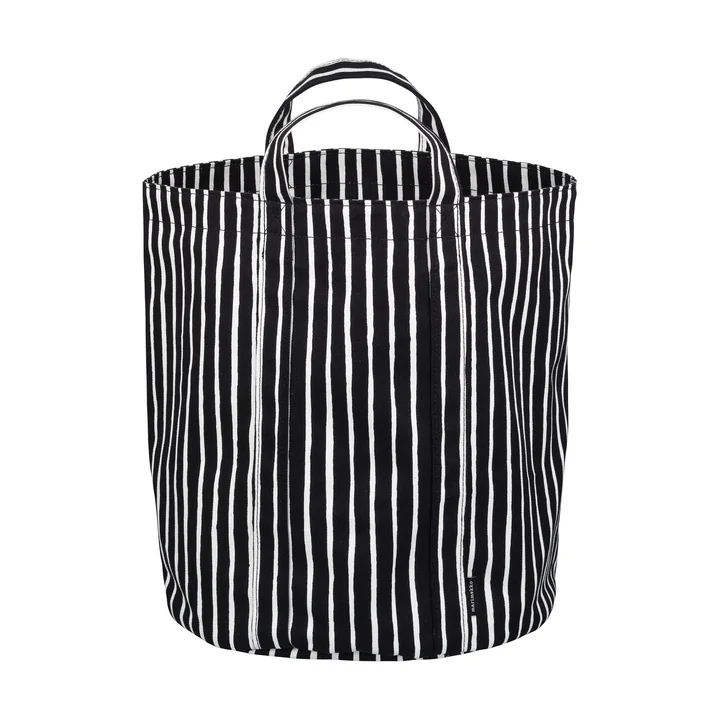 Marimekko - Piccolo Wäschekorb 32 x 37 cm, schwarz / weiss