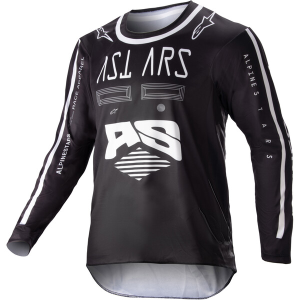 Alpinestars - Maillot enfant Kids Racer Found Noir / Blanc