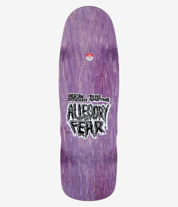 Heroin Skateboards Dead Dave Allegory Of Fear 10.1