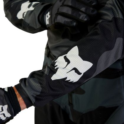 Maillot cross Fox 180 - BNKR 2023 - Vert