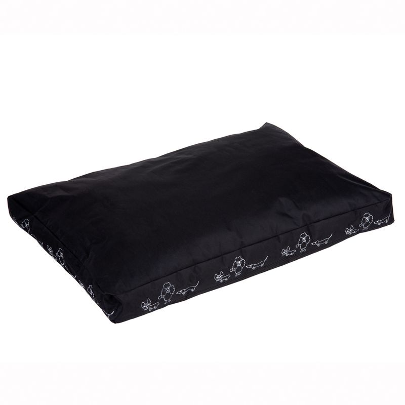 Coussin Silhouette noir