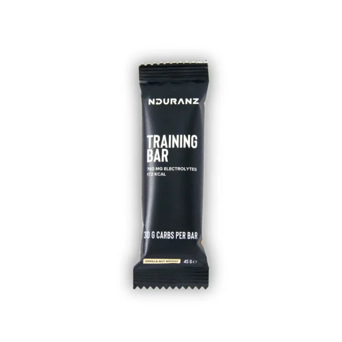 Nduranz Unisex Energi-barer Training Bar 45 g Sort