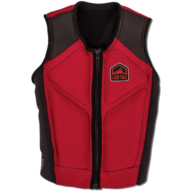 Gilet Wake Impact vest Liquid Force Watson 2019 Red - The Corner Shop