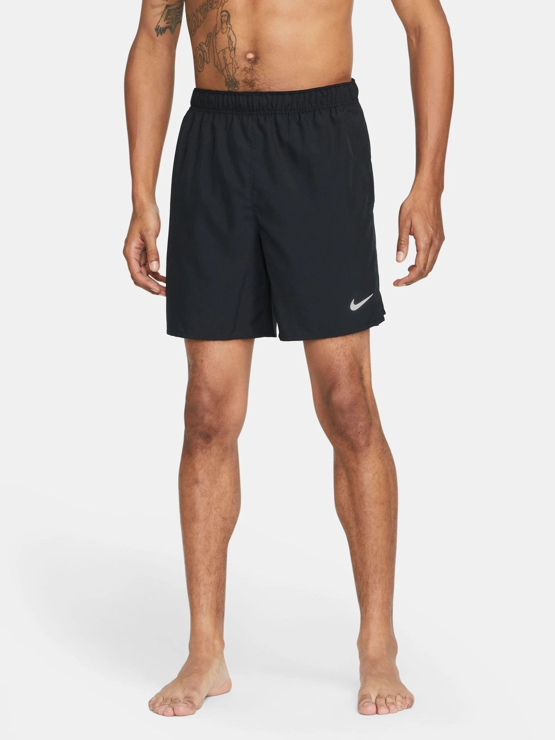 Zwart - 7 inch - Nike Dri-FIT Challenger ongevoerde hardloopshort