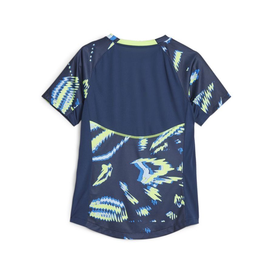 PUMA T-shirt d'Entraînement IndividualBlaze Gear Up - Persian Blue/Vert Femme