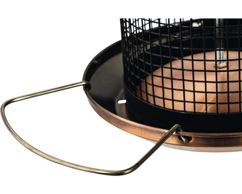 Siena Garden Copper Line vogelvoederhuisje 19 x 19 x 31 cm