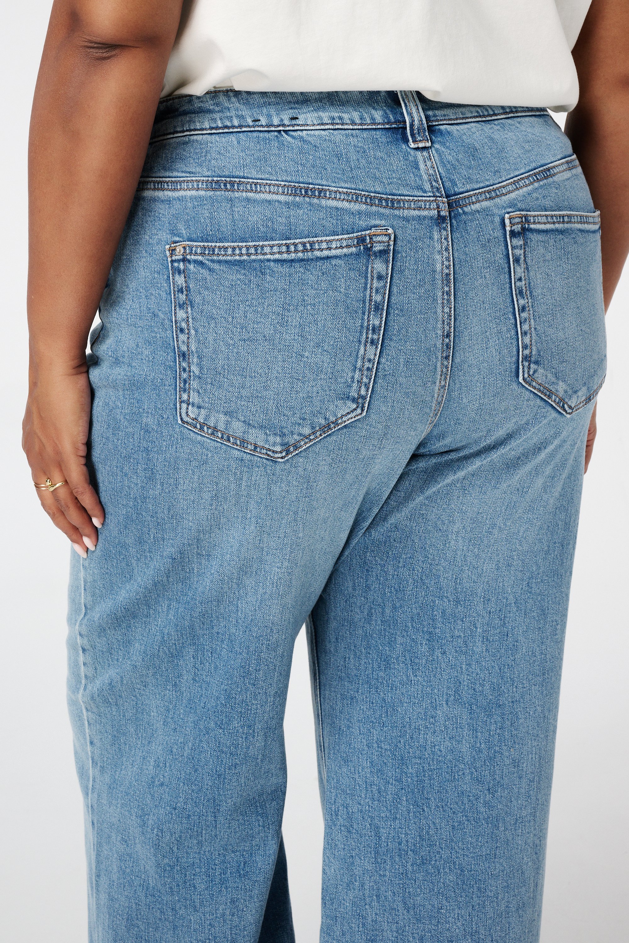 Wide leg jeans IVY Stonewash Denim