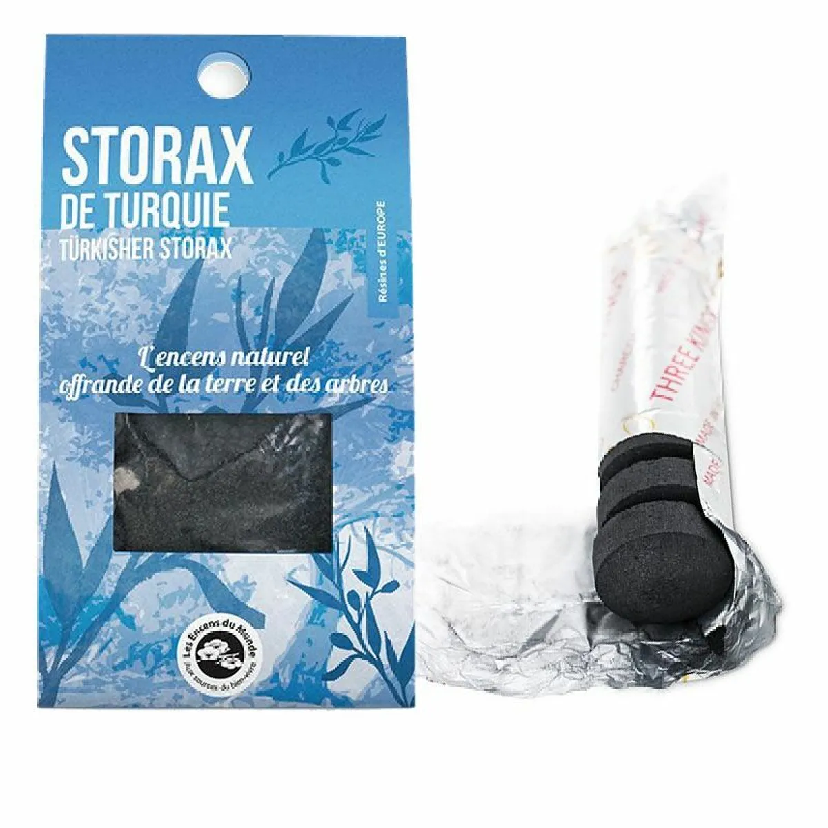 Encens Du Monde Résine de Storax de Turquie + 10 Charbons