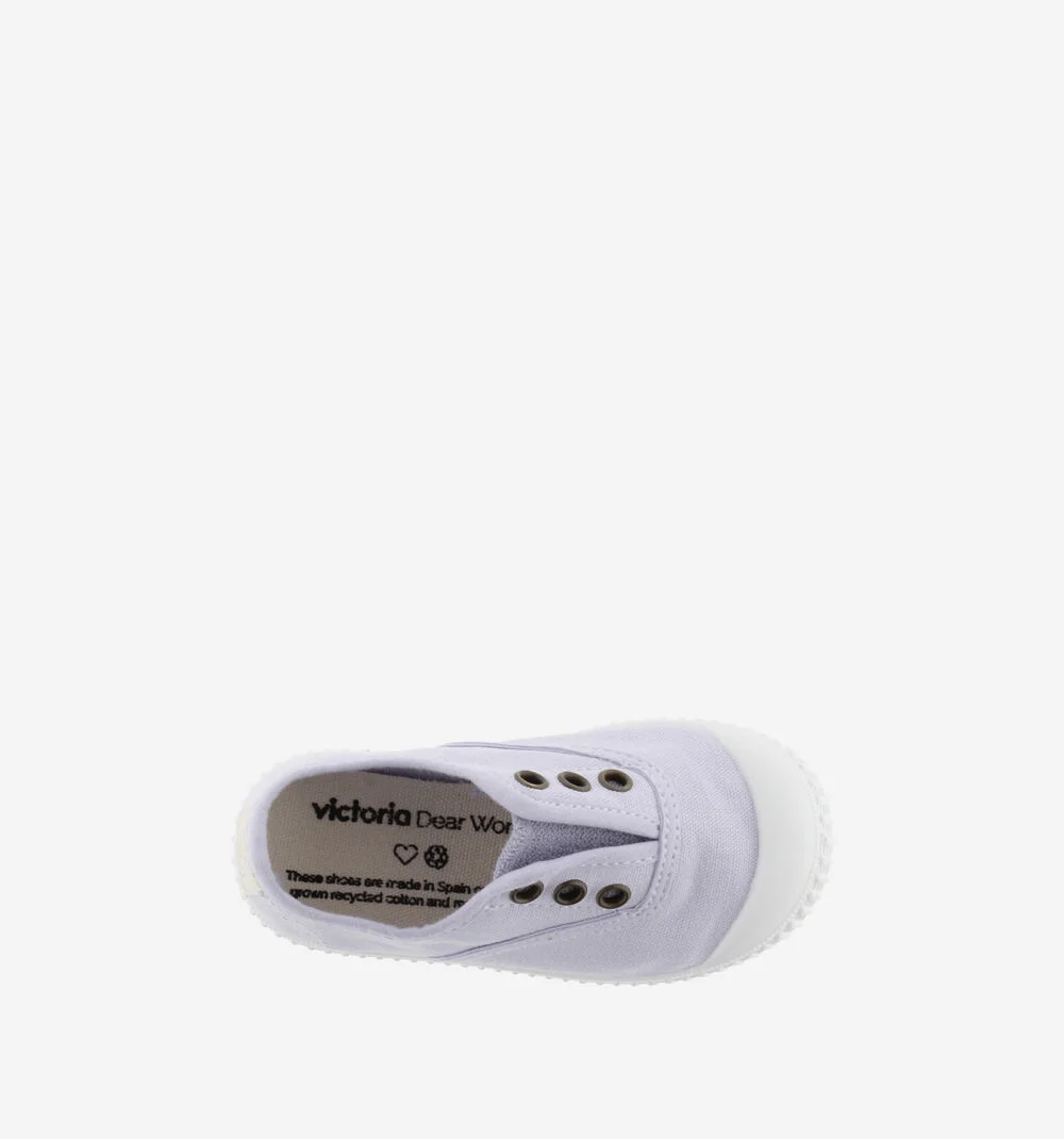 1915 INGLESA TENNIS TOILE DREC® ÉLASTIQUE Baskets en toile avec élastique pour enfant LIRIO
