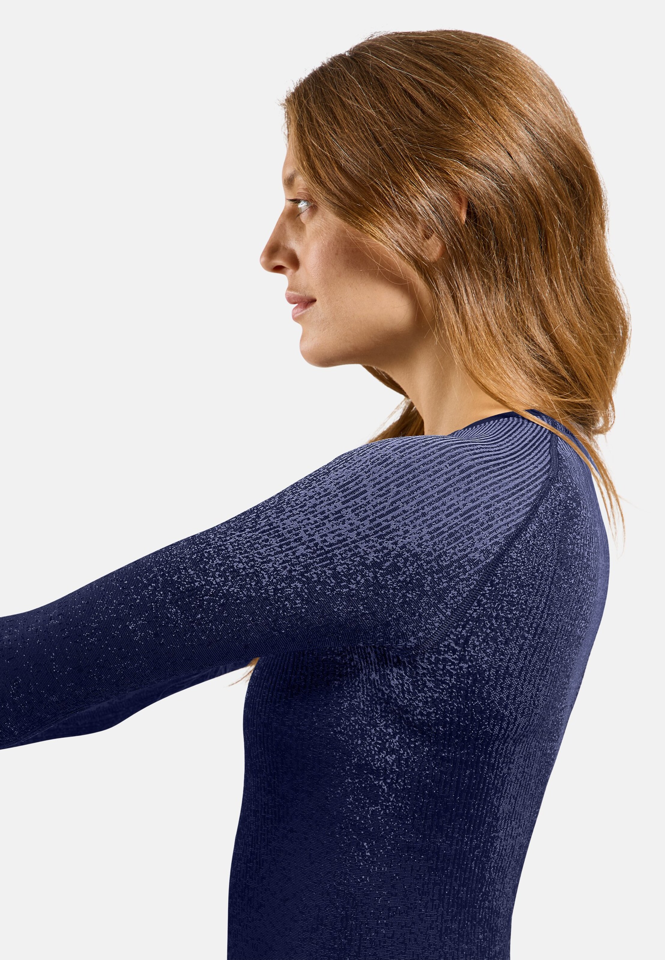 Blackcomb Base Layer Langarmshirt in Skipper Blue