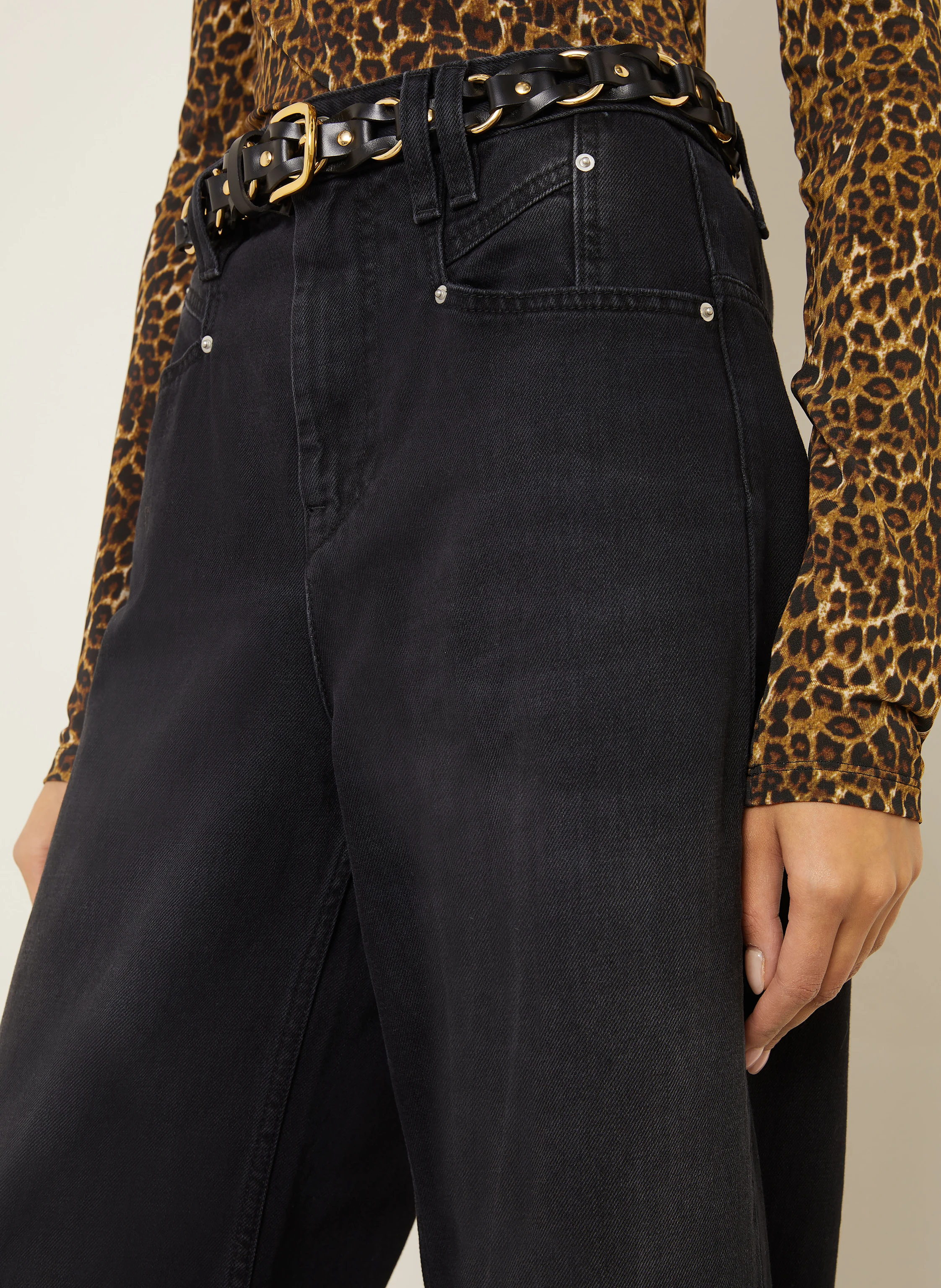 ISABEL MARANT Straight Jeans LEMONY-GB