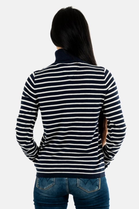 Sweat tommy jeans essential 0a5 navy / white stripe
