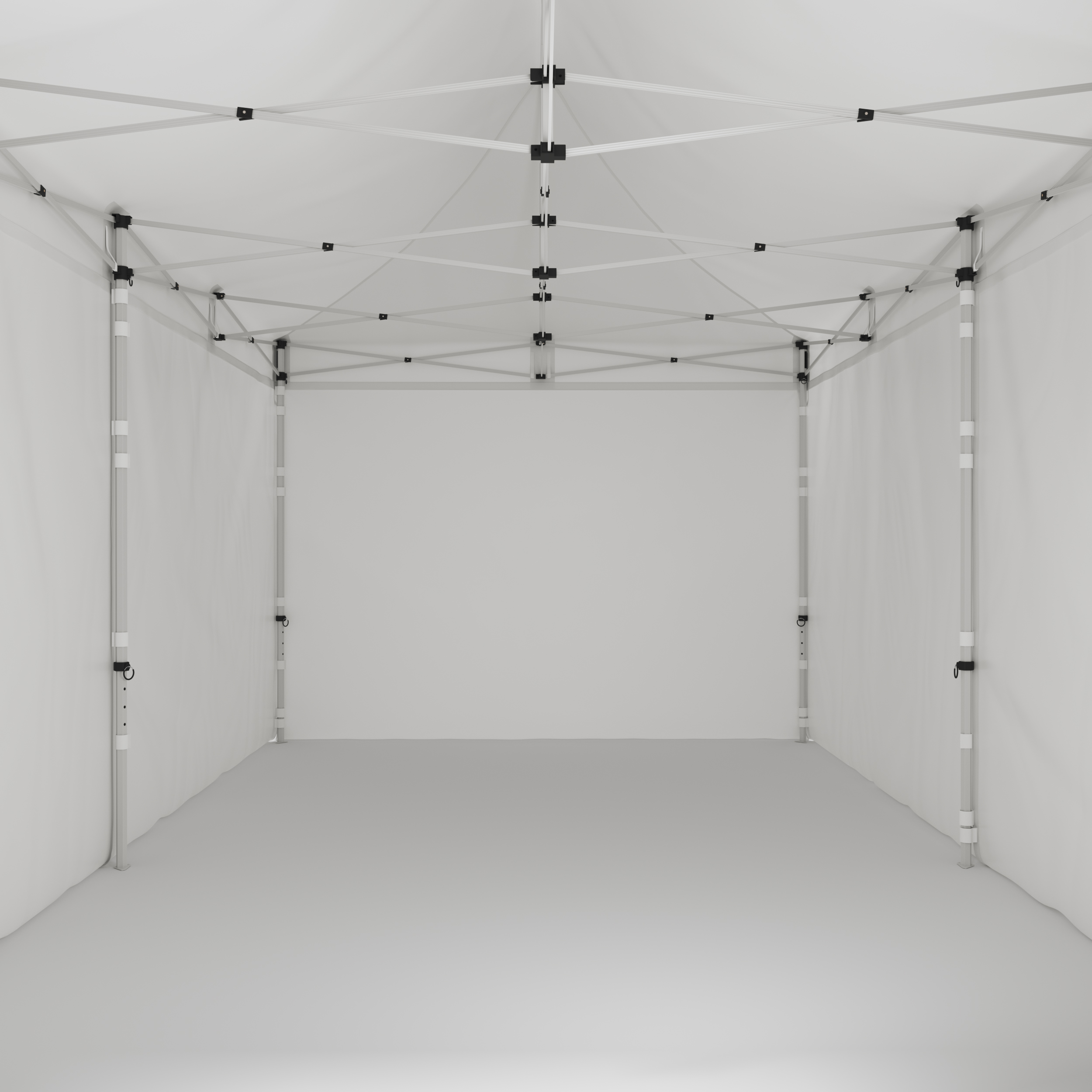 PVC Partyzelt faltbar 3 x 6 m
