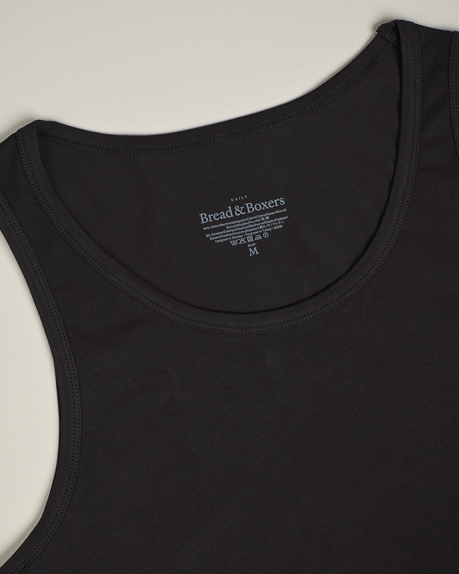Bread & Boxers 2-Pack Tank Top Black