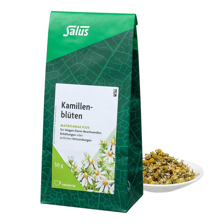 Kamillenblüten Arzneit.Bio Matricariae flos Salus, 50 g