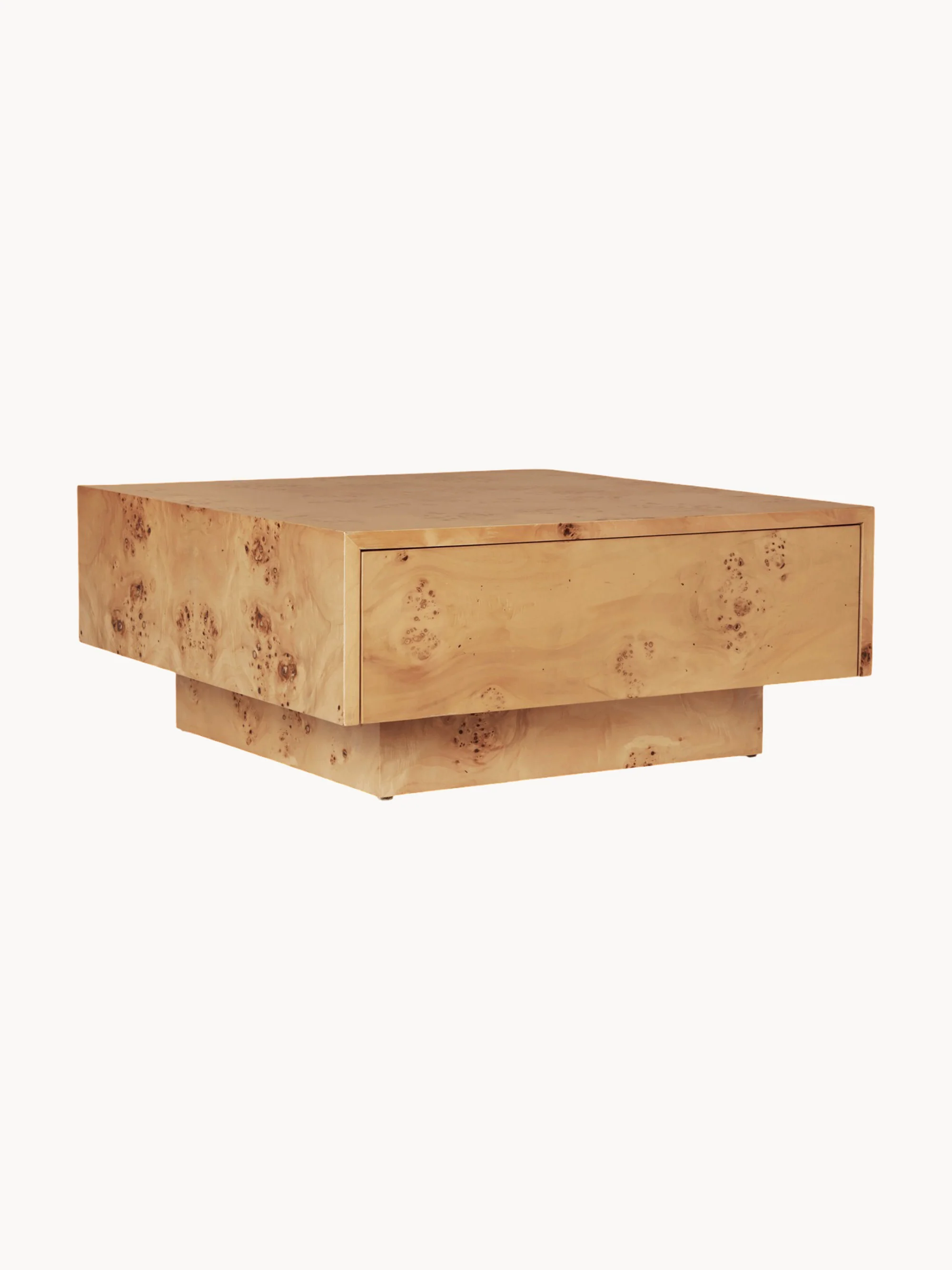 Houten salontafel Burl