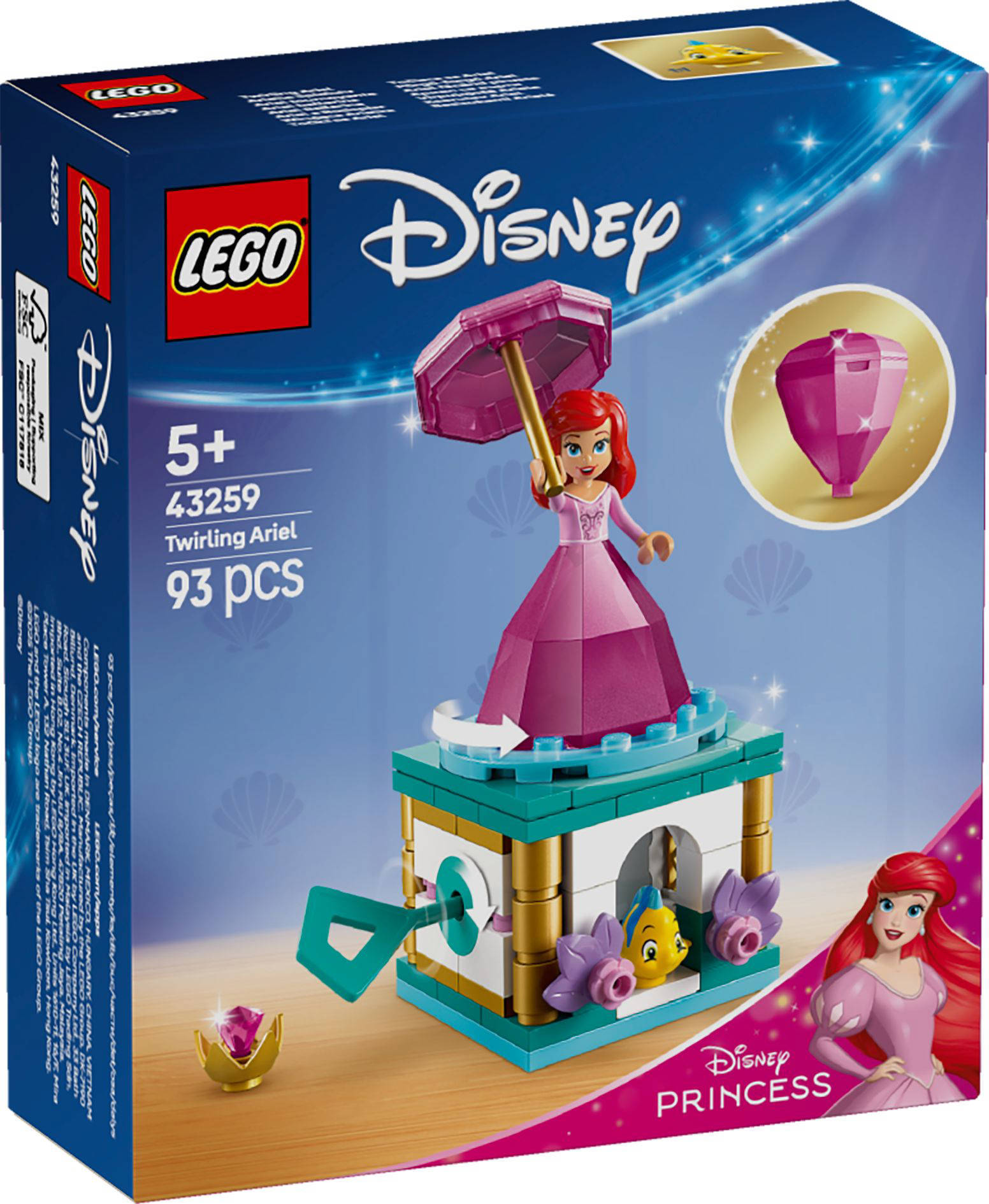 LEGO Draaiende Ariël bouwset 43259