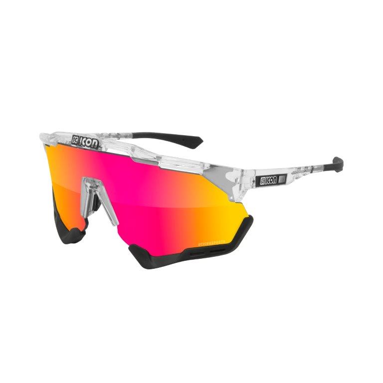 Scicon Aeroshade XL solbriller Crystal/ multimirror rød