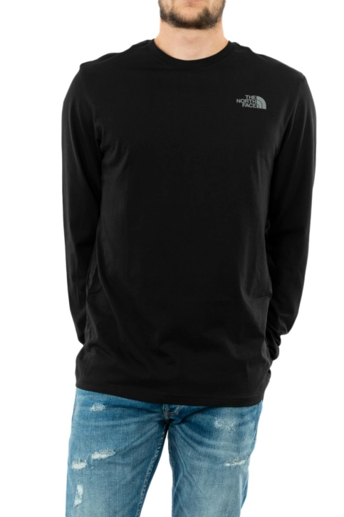 tee shirt manches longues the north face easy noir