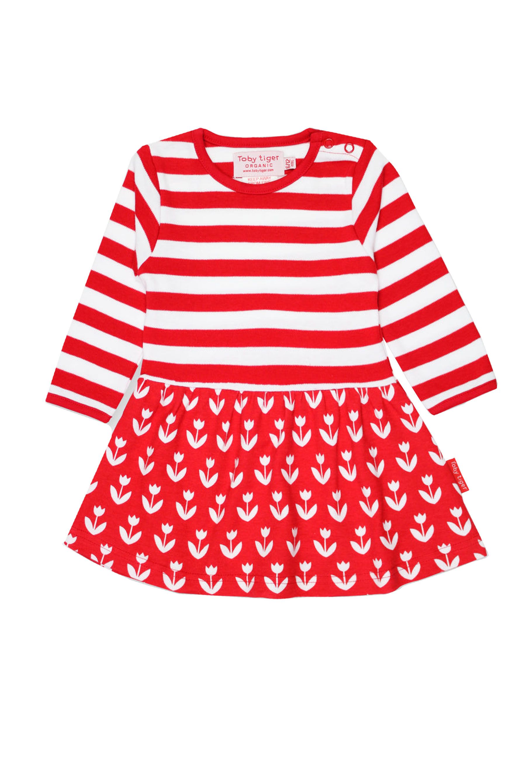 Toby Tiger Kleid mit Tulpen