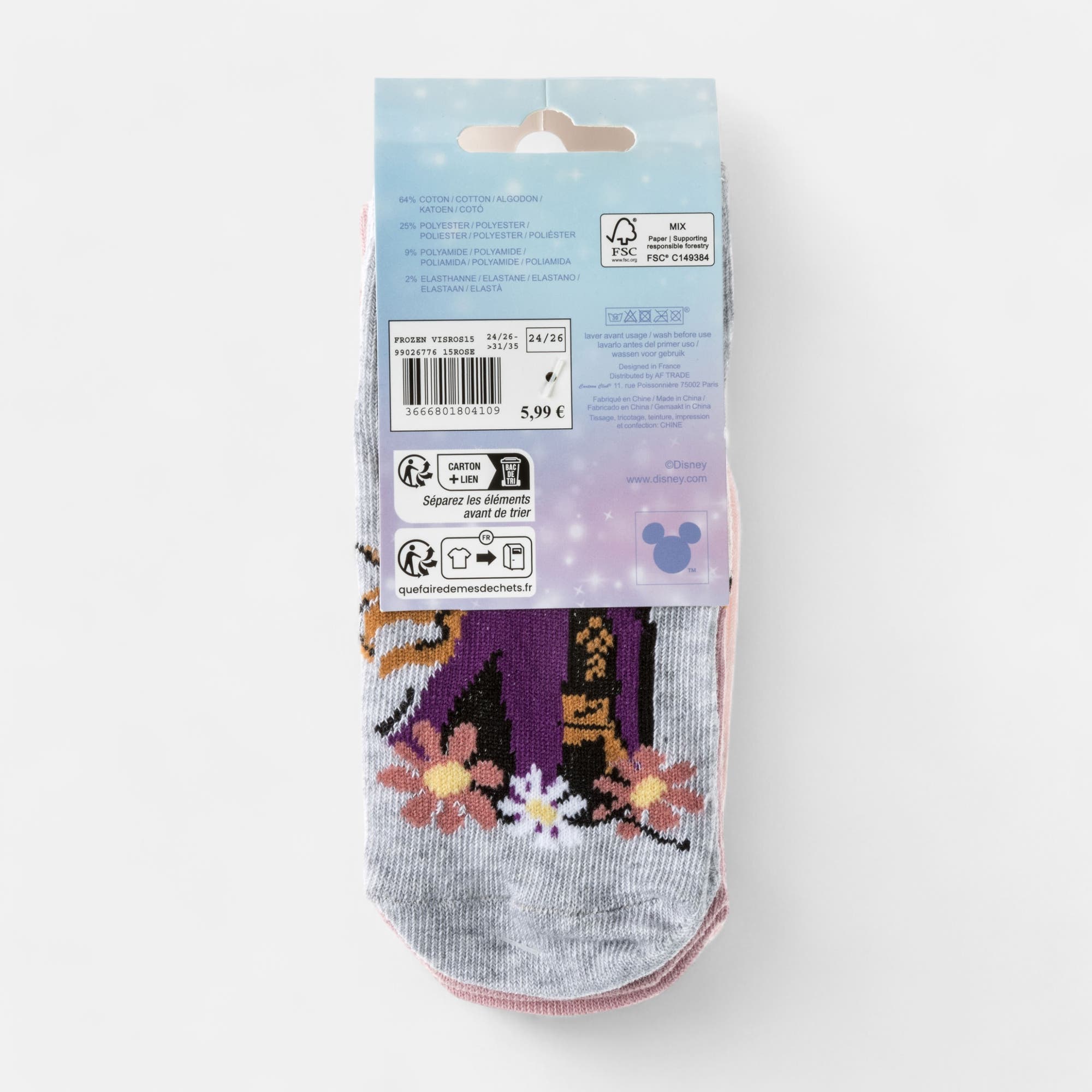 Chaussettes Enfant rose