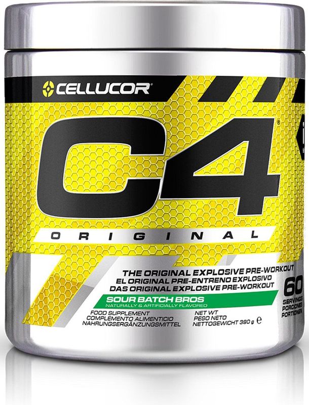 Cellucor C4 Original Pre Workout - Sour Batch Bros - Pre-workout - 60 doseringen (390 gram)