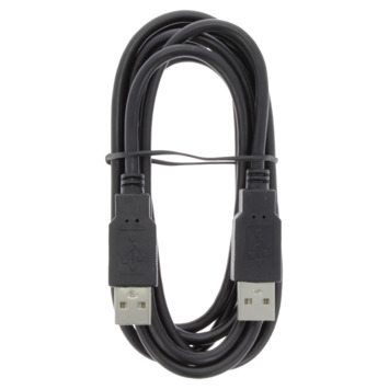 Q-Link USB kabel 2.0 USB-A male/male 2 meter grijs
