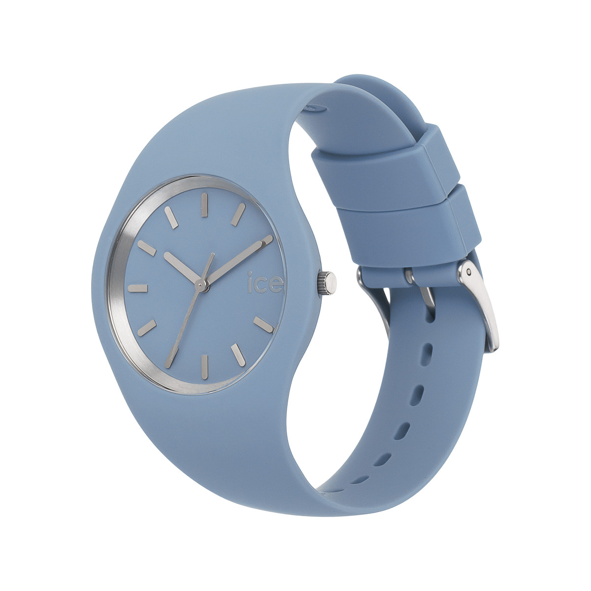 Montre Ice Watch femme  bracelet silicone bleu