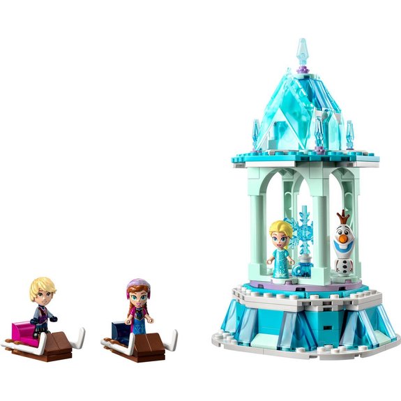 Manège magique d'Anna et Elsa Lego  Princess 43218
