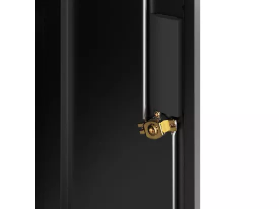 Classeur noir 79x40x90 cm acier
