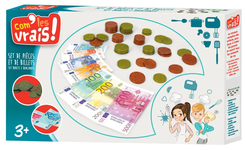 SET DE PIECES ET BILLETS