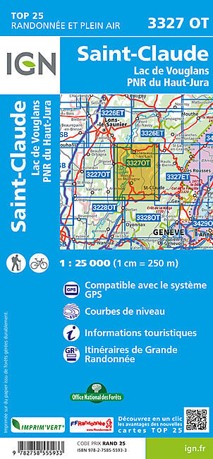 IGN - TOP25 3327OT SAINT-CLAUDE IGN