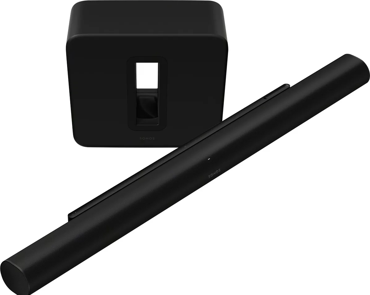 Sonos Arc Ultra et Sub 4 Noir Barres de son