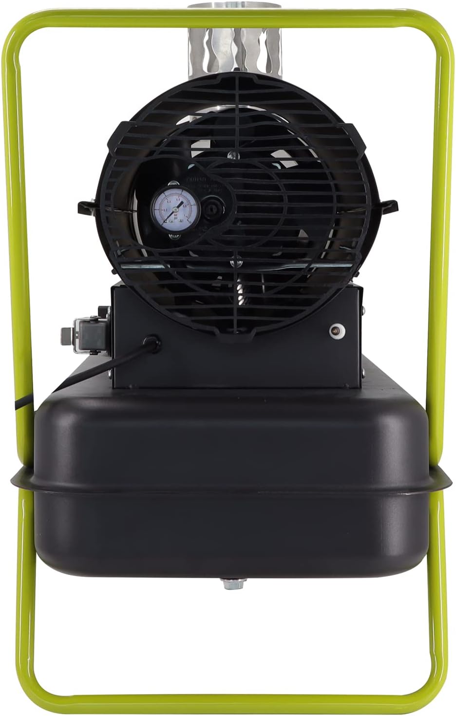 Tronitechnik® Heizkanone Dieselheizgebläse Dieselheizer 20kW Diesel betriebener Heißluftgenerator Heizgerät Bauheizer Heizer mit 36l Tank, Überhitzungsschutz, mit Rädern und Thermostat