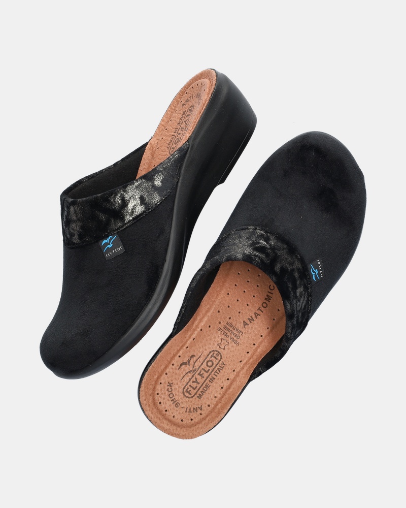 FlyFlot Pantoffels  - zwart