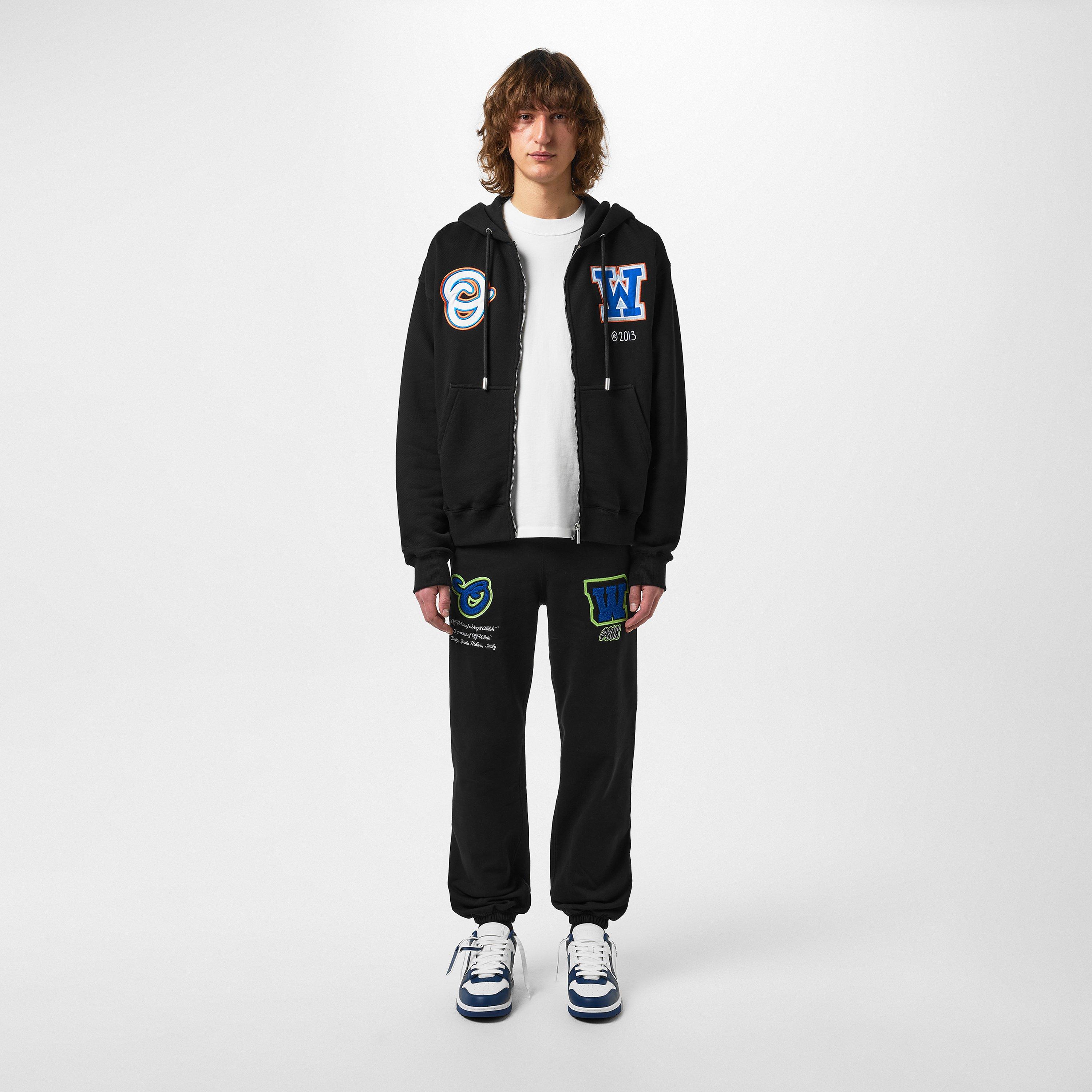 Off White Varsity Jogging Bottoms