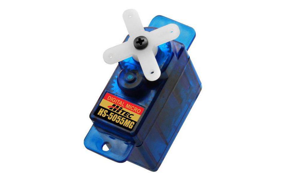 Micro Servo HS-5055MG 1.6 kg, DigitalDigitales Micro-Servo mit Metallgetriebe